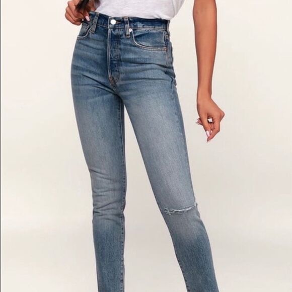 We The Free Stella High Rise Skinny Jeans Size 28 - Picture 1 of 9